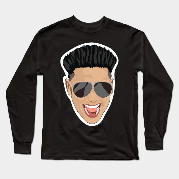 Pauly D Long Sleeve T-Shirt by snowshade